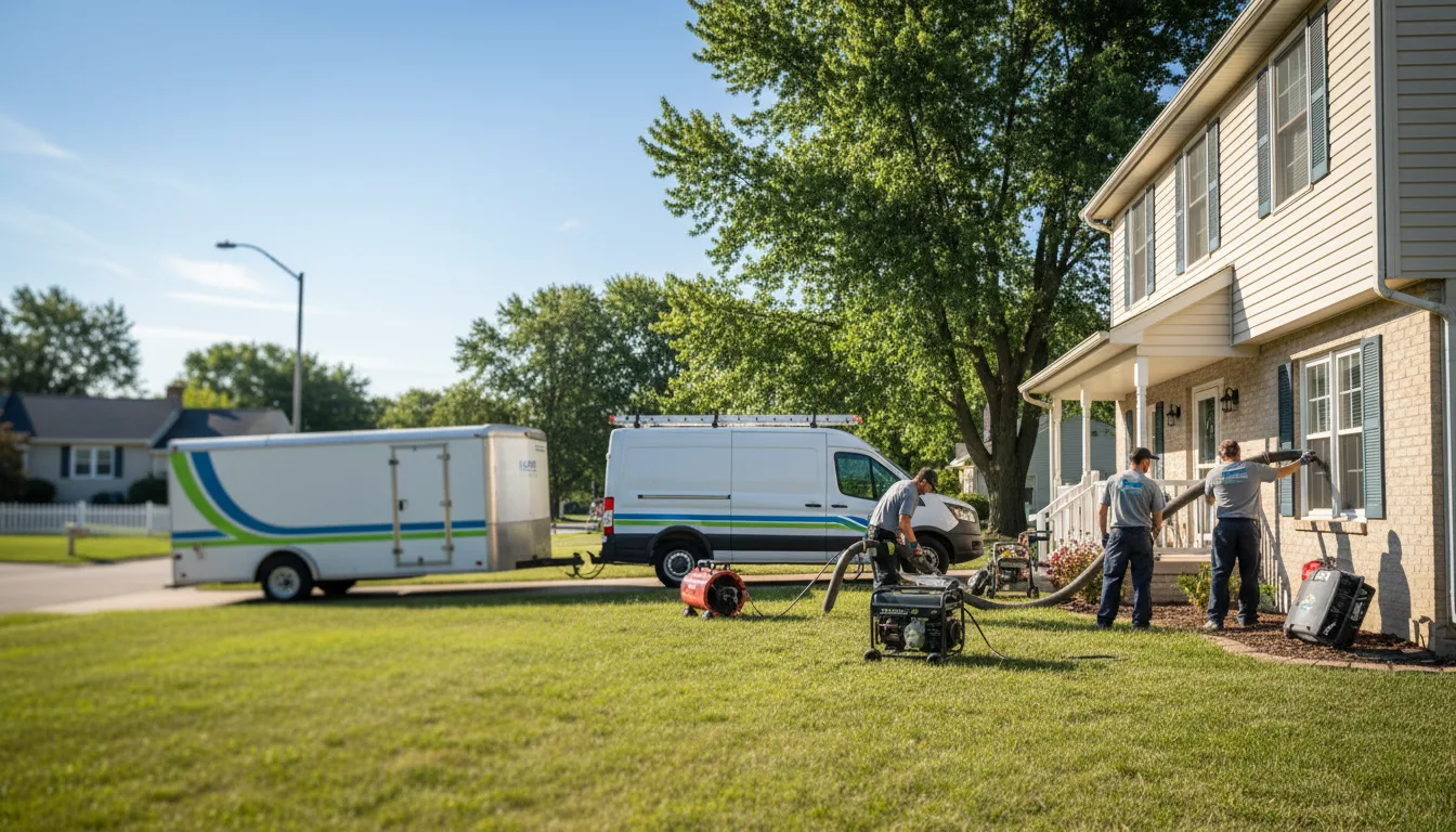 Flooded Basement Restoration And Cleanup With Repair in Boxborough, MA near me
